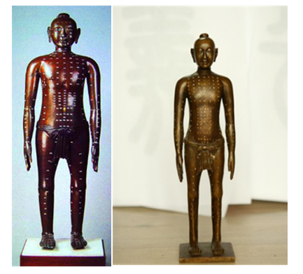 仿清代光緒針灸銅人模型(真銅全銅、高170CM)