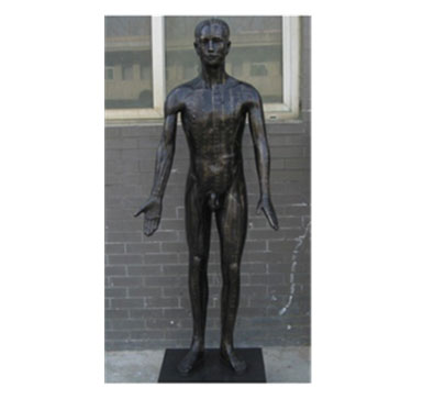 現(xiàn)代十四經(jīng)穴針灸銅人模型(真銅全銅、高170CM)